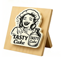 Custom Stamp with Ink Pad Set for Food Packaging