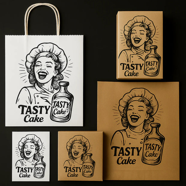 Custom Stamp with Ink Pad Set for Food Packaging